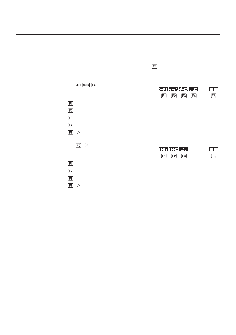 1 function analysis menu | Casio fx-9750G Differential/Quadratic Differential, Integration, Value User Manual | Page 2 / 16