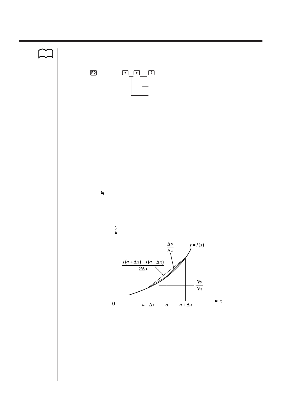 3 differential calculations | Casio fx-9750G Differential/Quadratic Differential, Integration, Value User Manual | Page 5 / 16