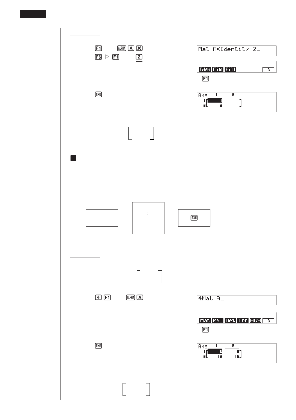 Kmatrix scalar product | Casio fx-9750G Matrix Calculations User Manual | Page 18 / 23