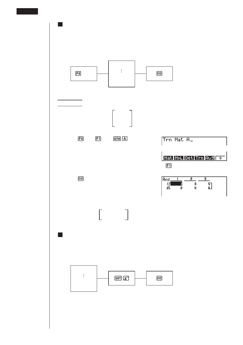 Casio fx-9750G Matrix Calculations User Manual | Page 20 / 23