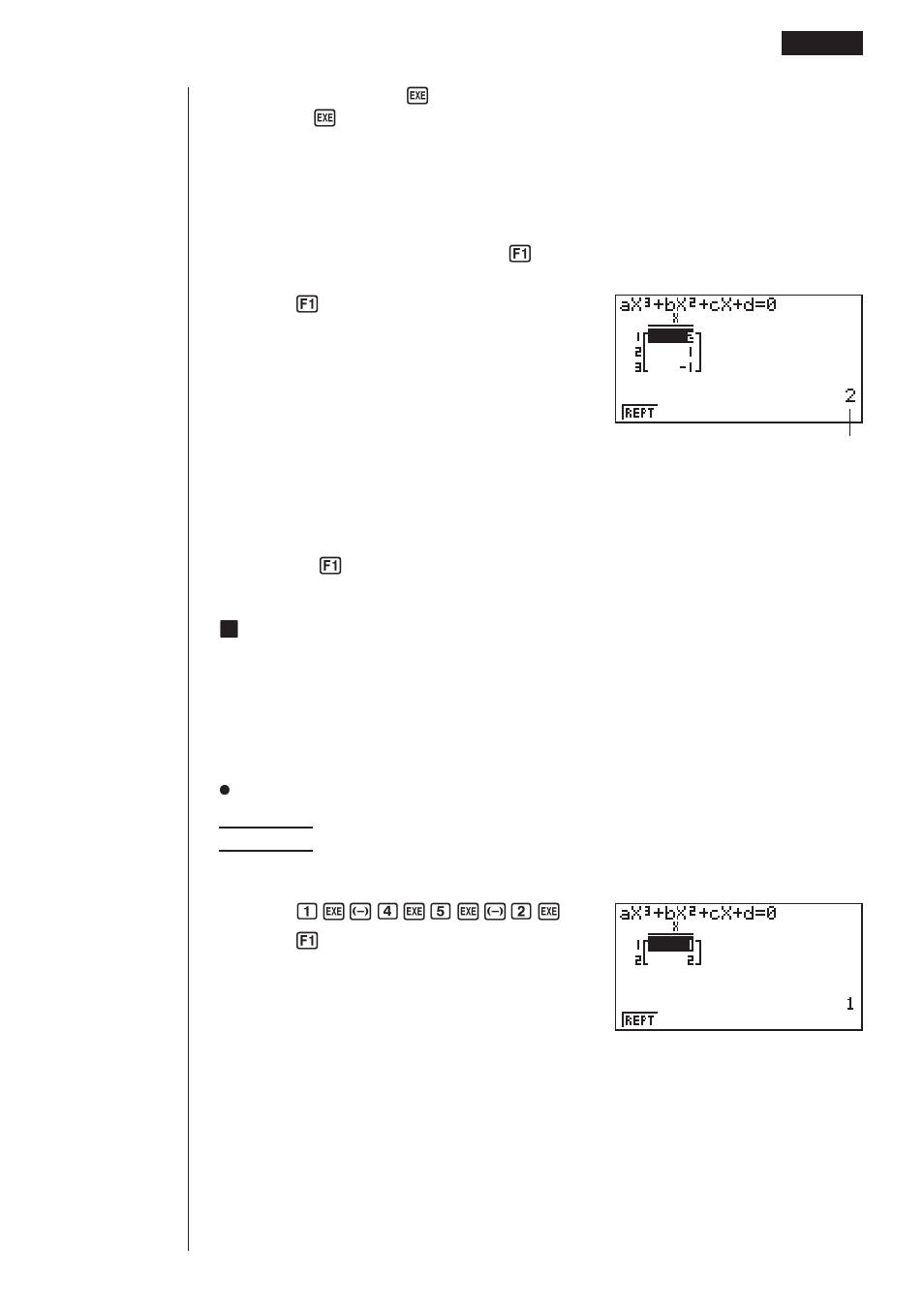 Casio fx-9750G Equation Calculations User Manual | Page 7 / 9
