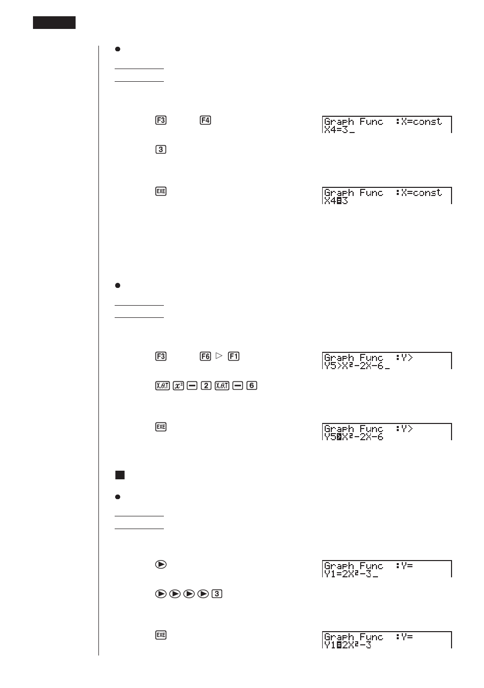 Casio fx-9750G Graphing User Manual | Page 10 / 38