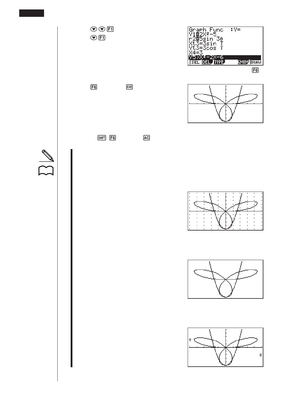 Casio fx-9750G Graphing User Manual | Page 12 / 38