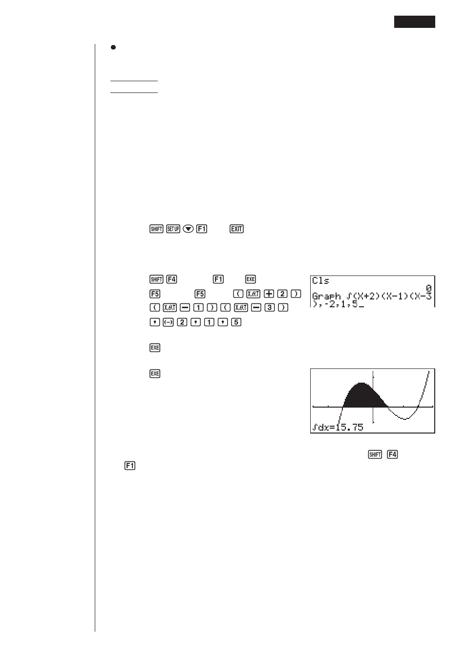 Casio fx-9750G Graphing User Manual | Page 21 / 38