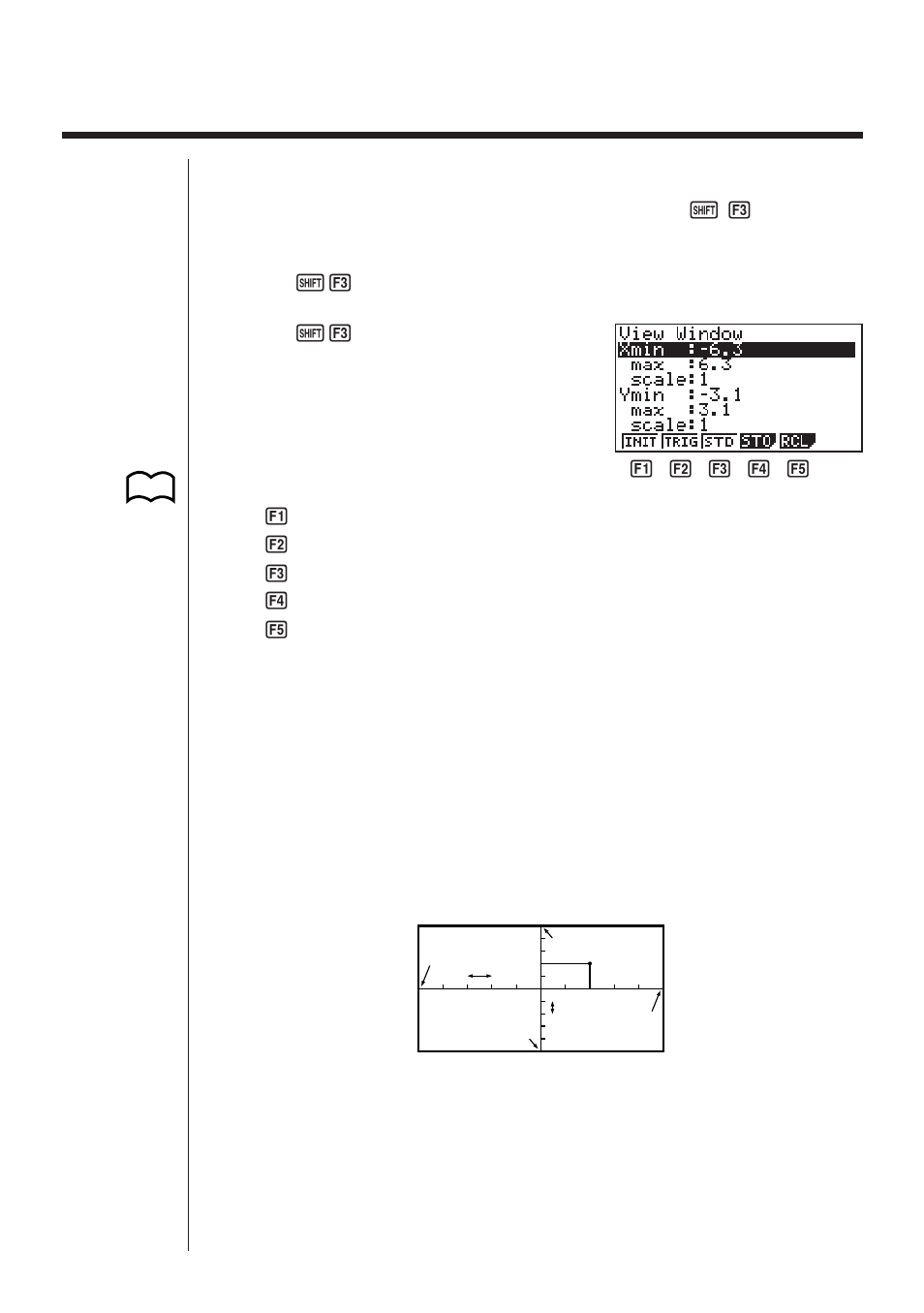 2 view window (v-window) settings | Casio fx-9750G Graphing User Manual | Page 3 / 38