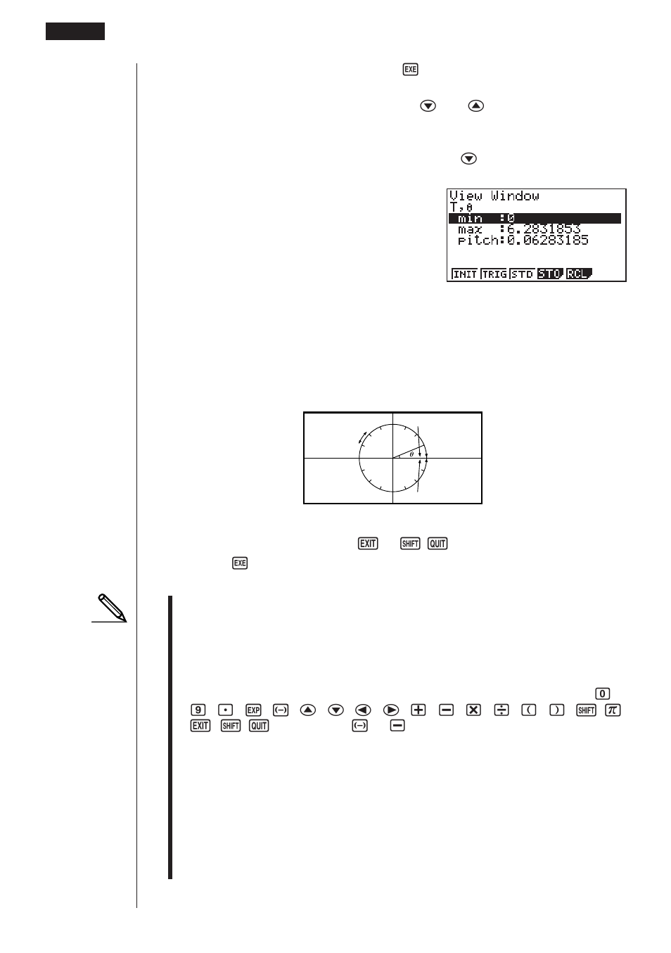 Casio fx-9750G Graphing User Manual | Page 4 / 38