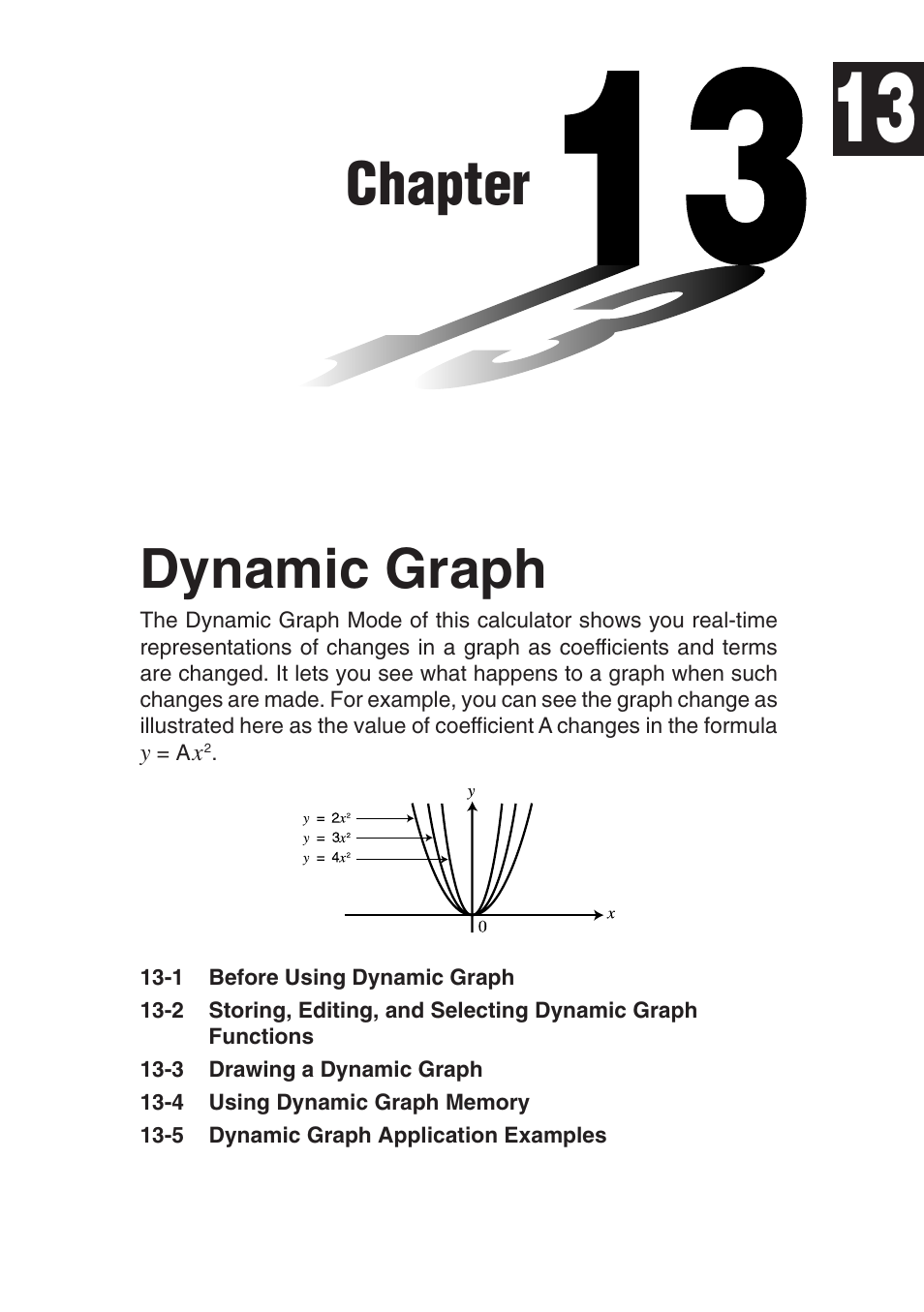 Casio fx-9750G Dynamic Graph User Manual | 16 pages
