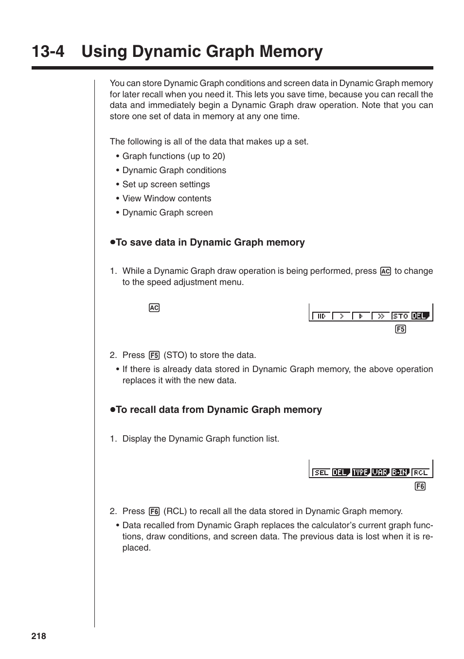 Casio fx-9750G Dynamic Graph User Manual | Page 12 / 16