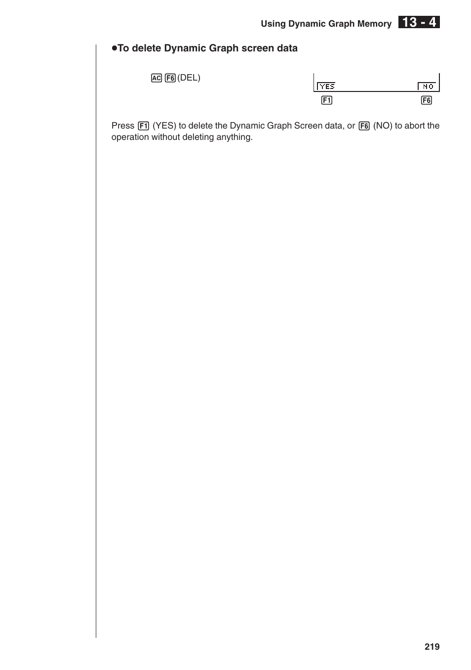 Casio fx-9750G Dynamic Graph User Manual | Page 13 / 16