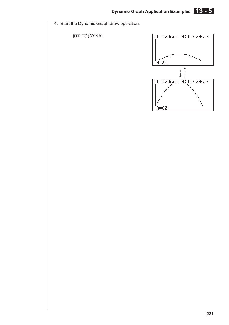 Casio fx-9750G Dynamic Graph User Manual | Page 15 / 16