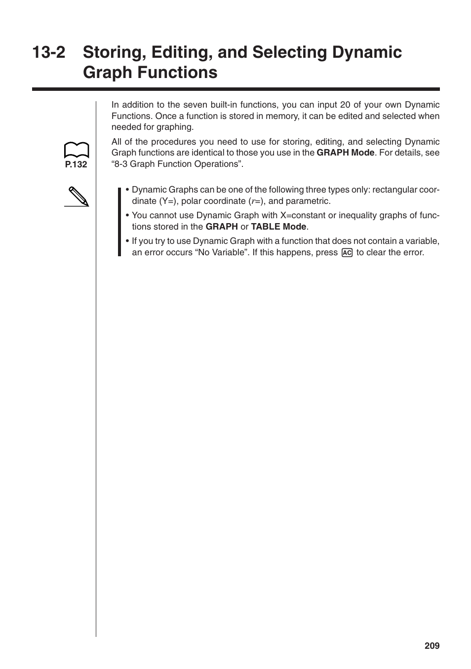 Casio fx-9750G Dynamic Graph User Manual | Page 3 / 16