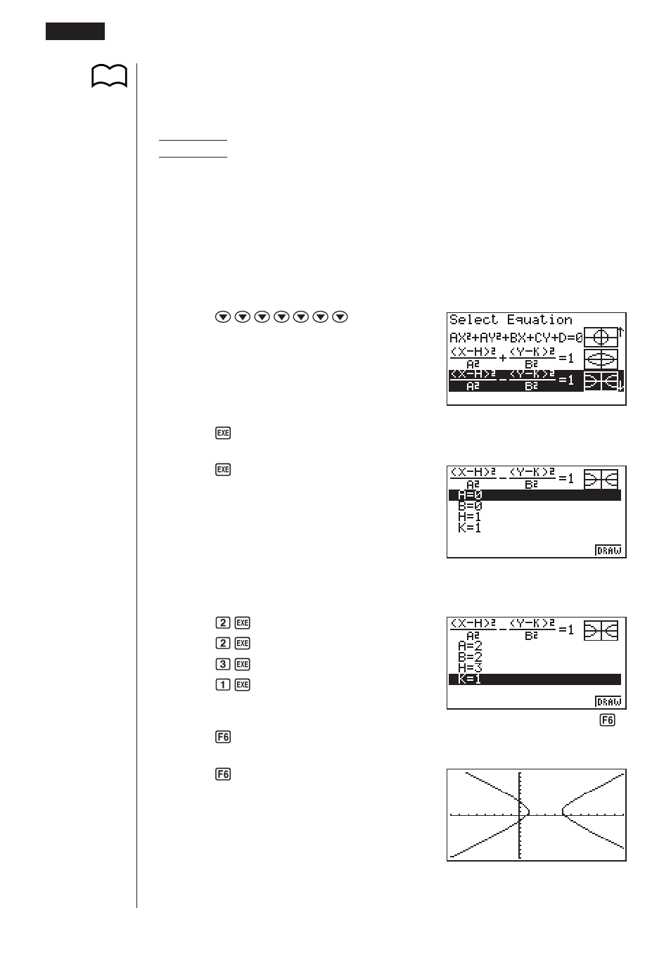 Casio fx-9750G Implicit Function Graphs User Manual | Page 4 / 11