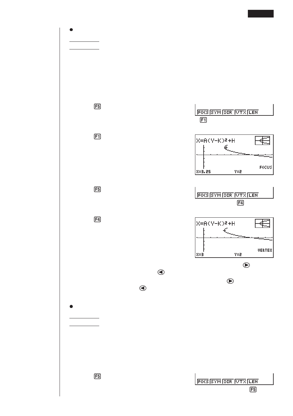 Casio fx-9750G Implicit Function Graphs User Manual | Page 7 / 11