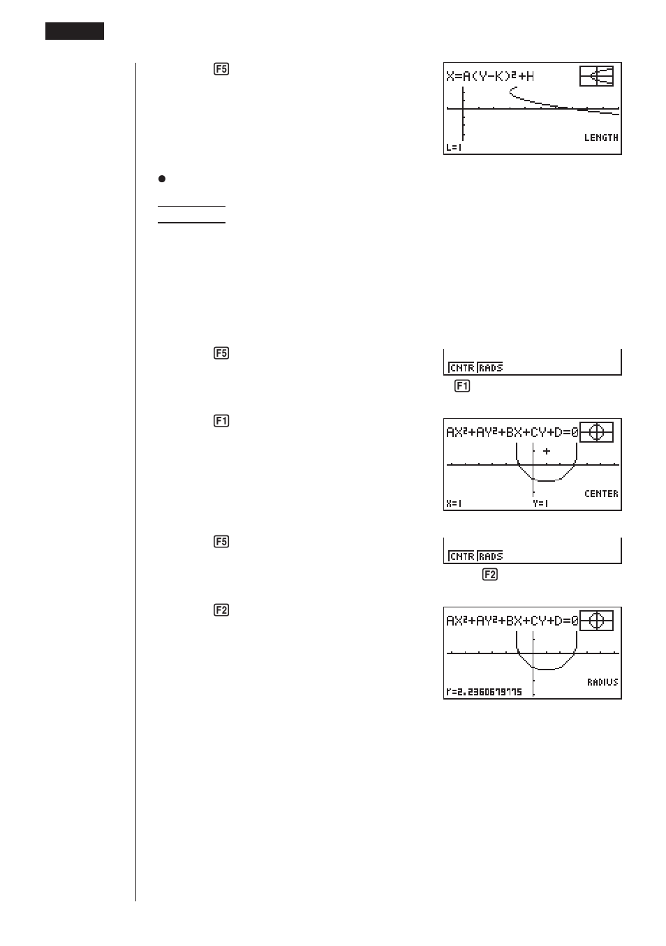 Casio fx-9750G Implicit Function Graphs User Manual | Page 8 / 11