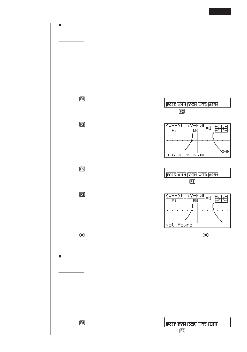 Casio fx-9750G Implicit Function Graphs User Manual | Page 9 / 11
