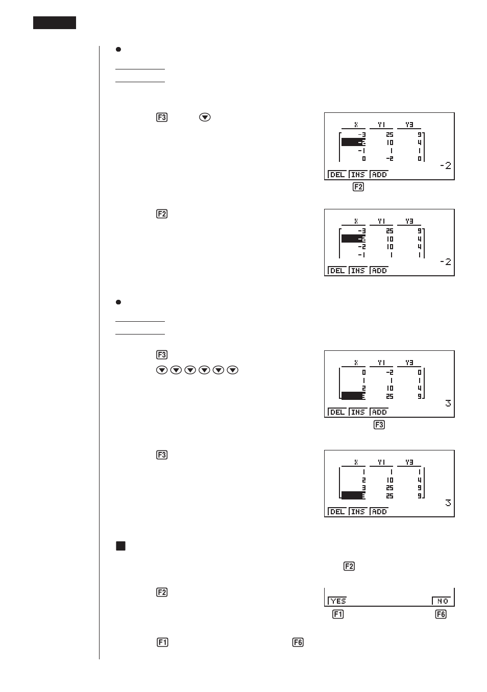 Casio fx-9750G Table & Graph User Manual | Page 10 / 14