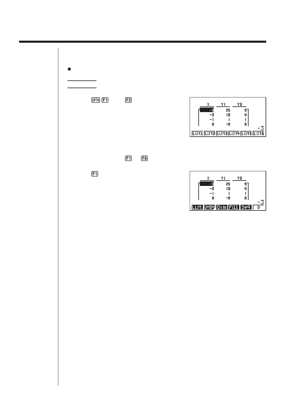 5 copying a table column to a list | Casio fx-9750G Table & Graph User Manual | Page 14 / 14