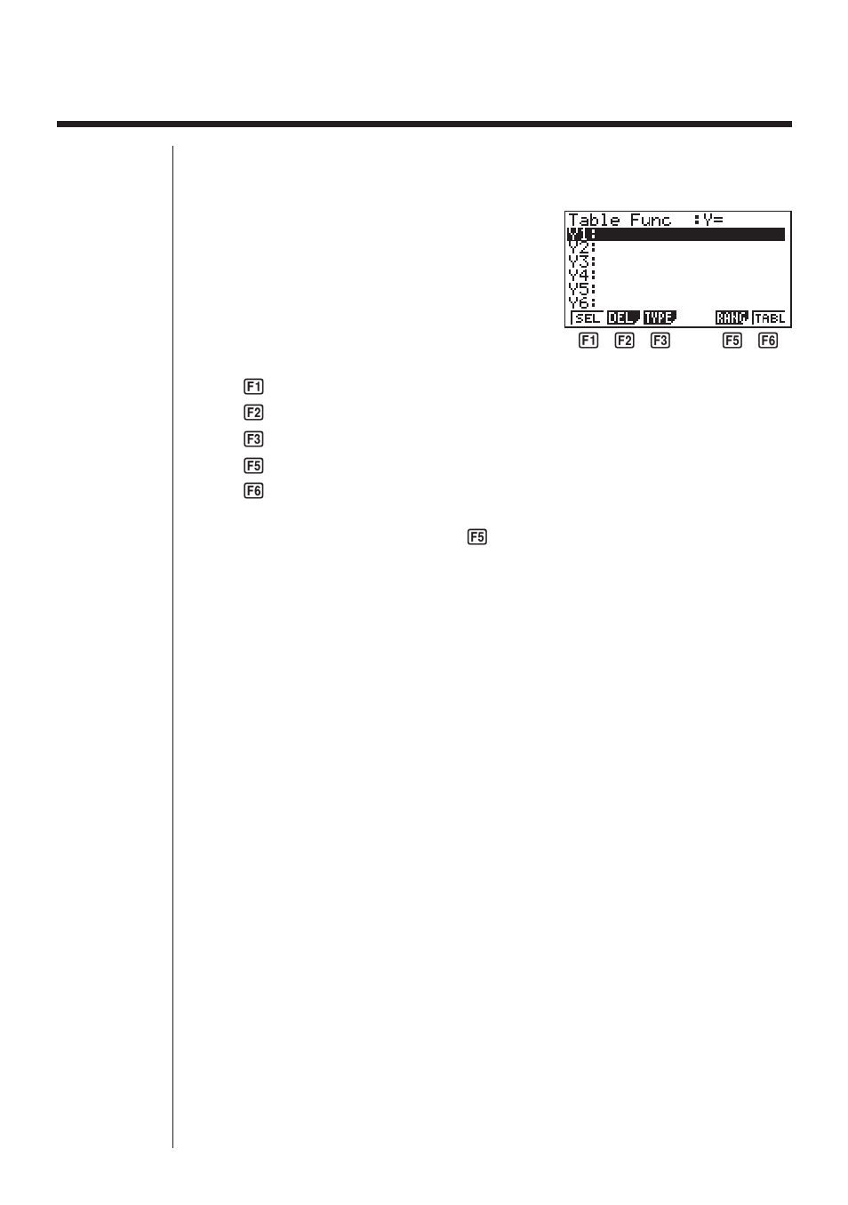 1 before using table & graph | Casio fx-9750G Table & Graph User Manual | Page 2 / 14