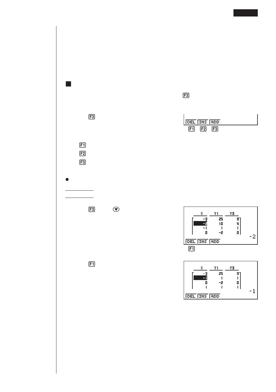 Casio fx-9750G Table & Graph User Manual | Page 9 / 14