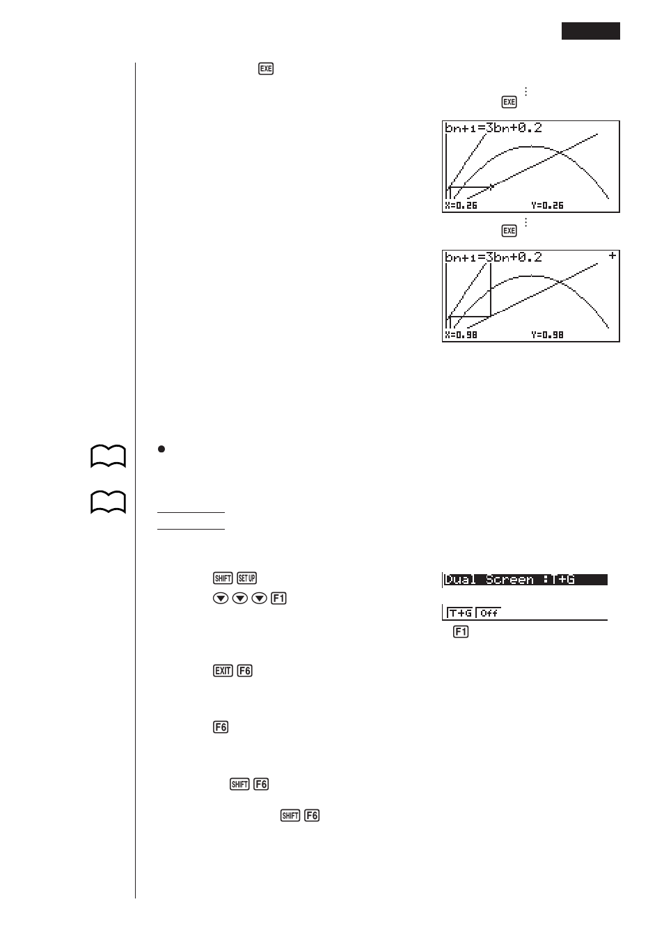 Casio fx-9750G Recursion Table and Graph User Manual | Page 13 / 13