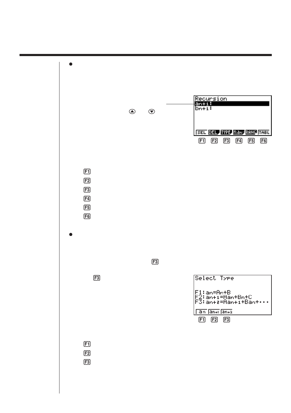 Casio fx-9750G Recursion Table and Graph User Manual | Page 2 / 13