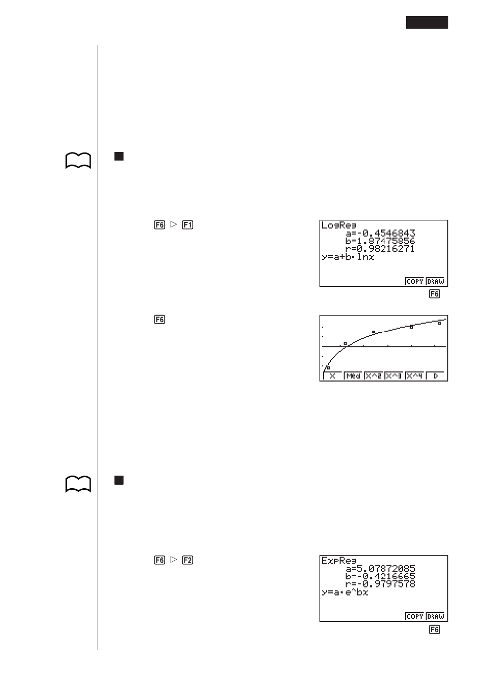 Casio fx-9750G Statistical Graphs and Calculations User Manual | Page 17 / 29