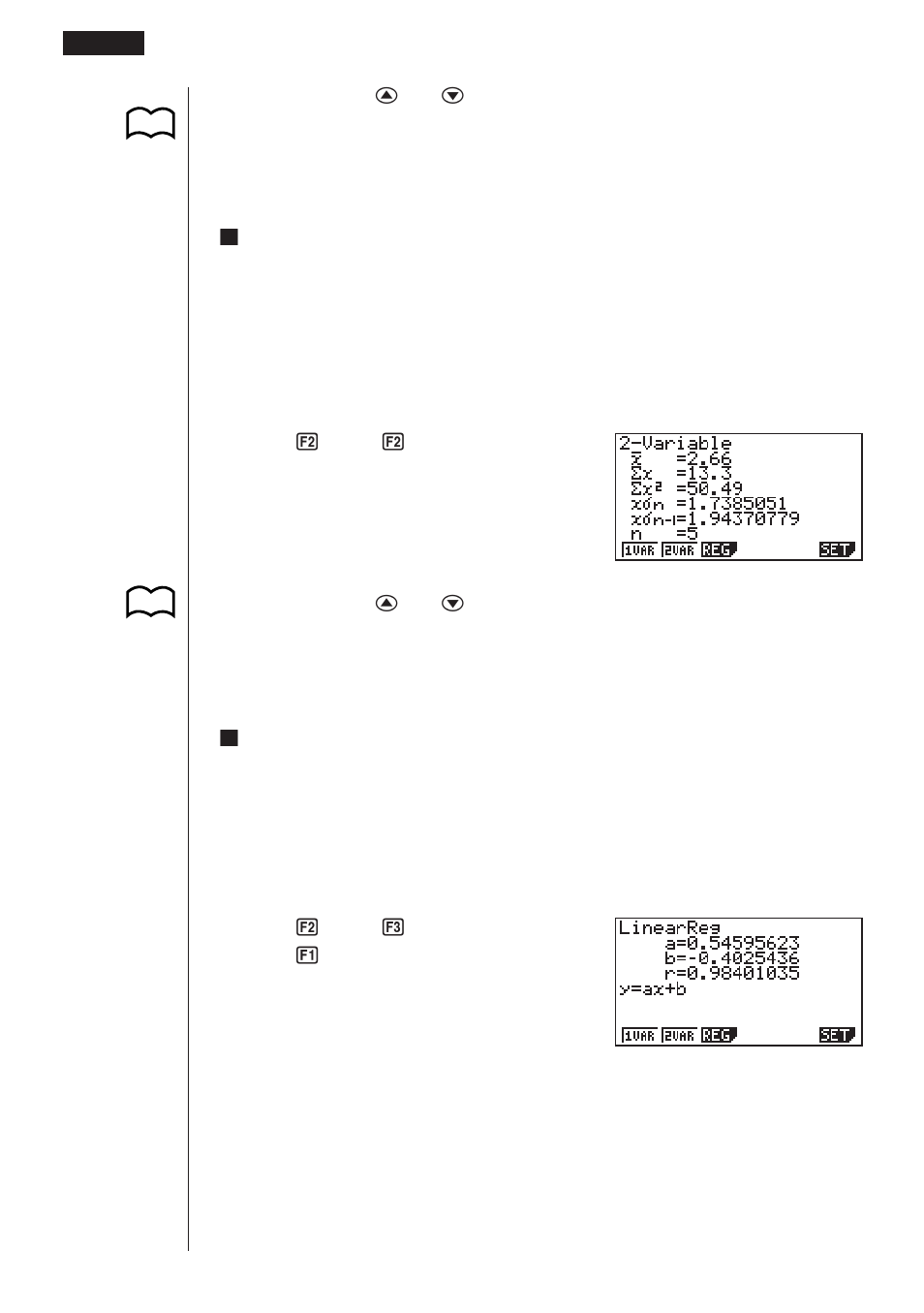 Casio fx-9750G Statistical Graphs and Calculations User Manual | Page 24 / 29