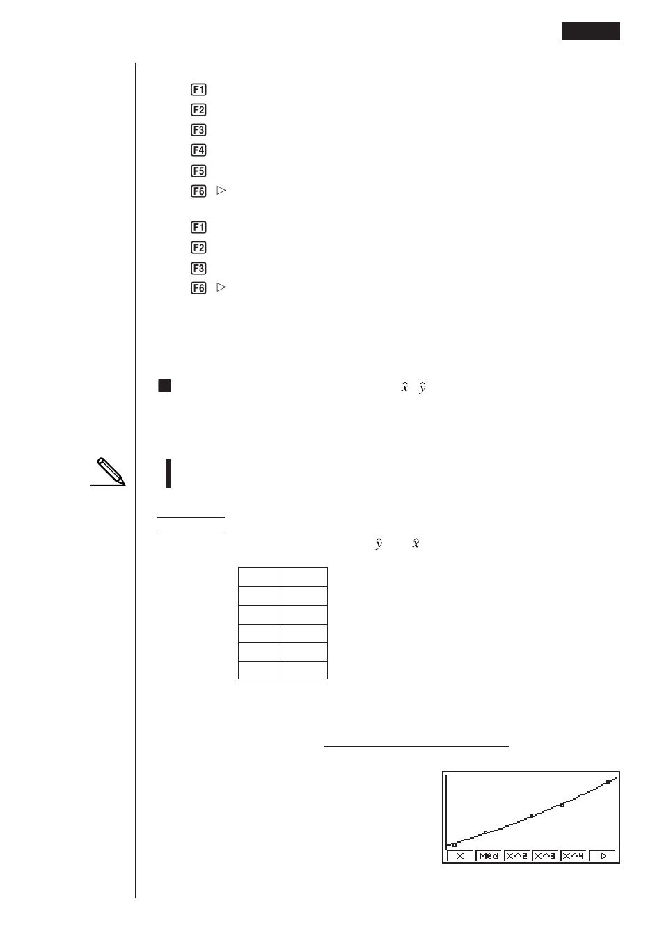 Casio fx-9750G Statistical Graphs and Calculations User Manual | Page 25 / 29