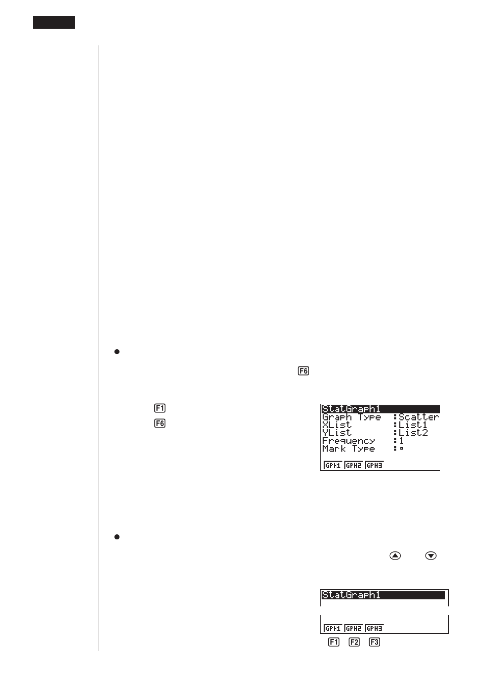 Casio fx-9750G Statistical Graphs and Calculations User Manual | Page 6 / 29