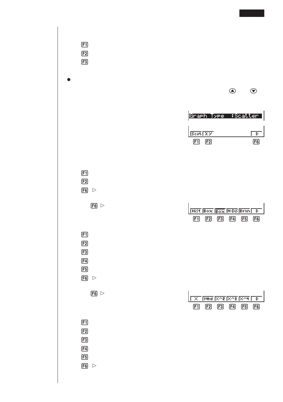 Casio fx-9750G Statistical Graphs and Calculations User Manual | Page 7 / 29