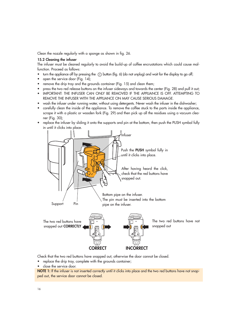 DeLonghi EAM3500 User Manual | Page 16 / 23