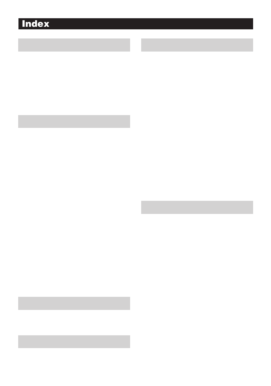 Index | Casio fx-9750G Index User Manual | Page 3 / 10