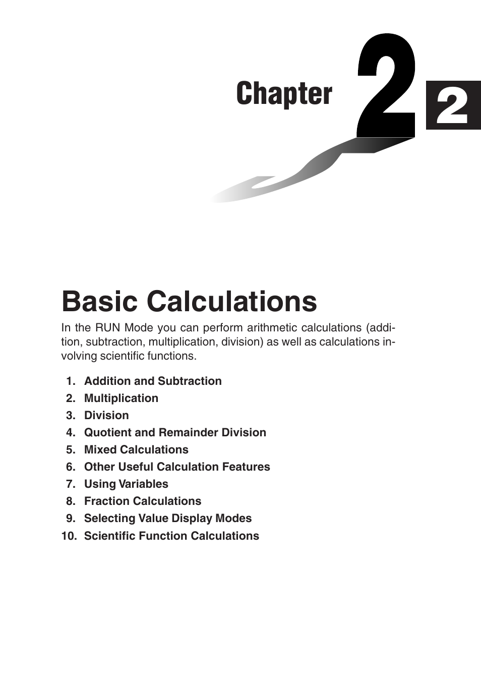 Casio fx-7400G PLUS Basic Operation User Manual | 30 pages