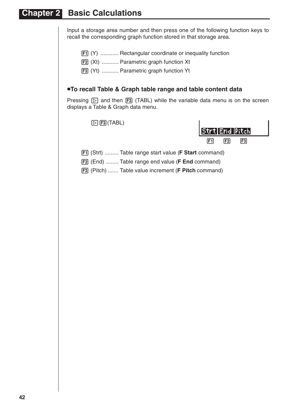 Chapter 2 basic calculations | Casio fx-7400G PLUS Basic Operation User Manual | Page 30 / 30