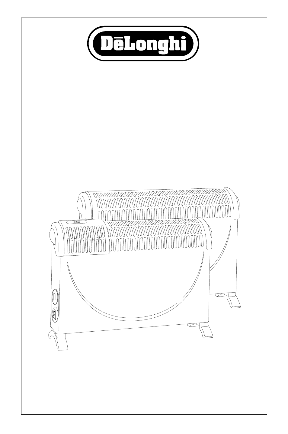 DeLonghi Electric Convector Heater User Manual | 5 pages