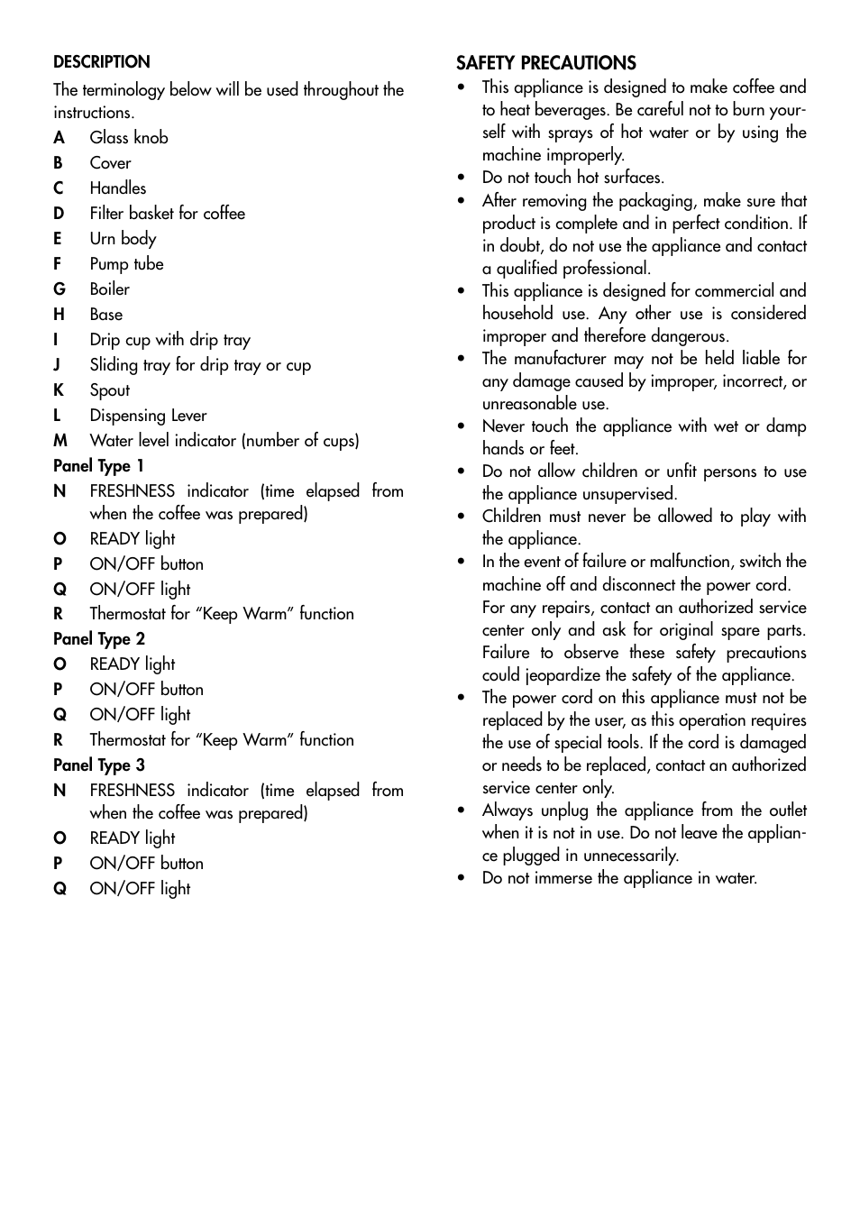DeLonghi DCU500T User Manual | Page 5 / 8
