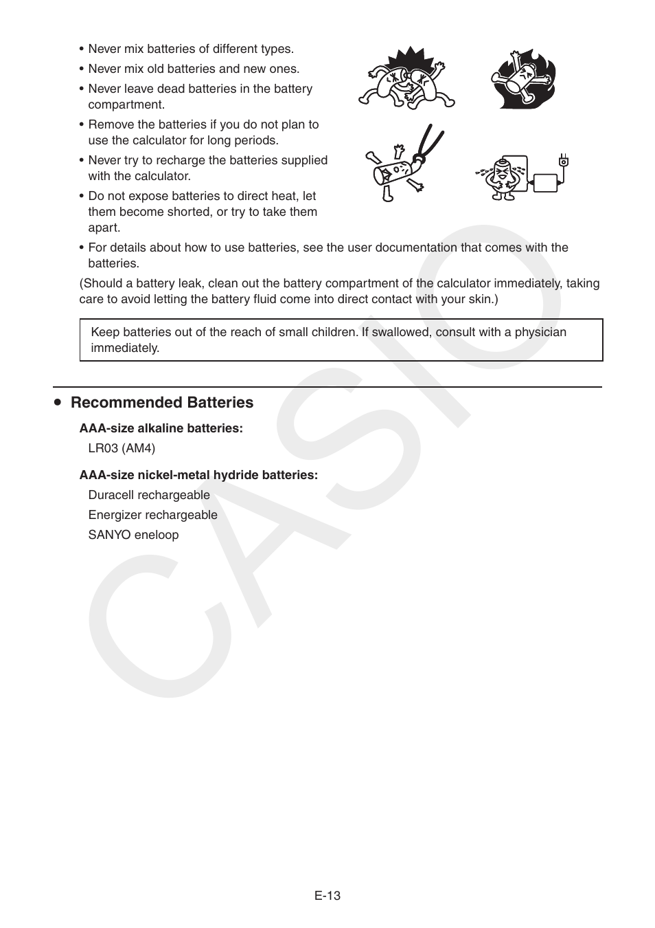 Casio | Casio FX-CG10 User Manual | Page 15 / 18