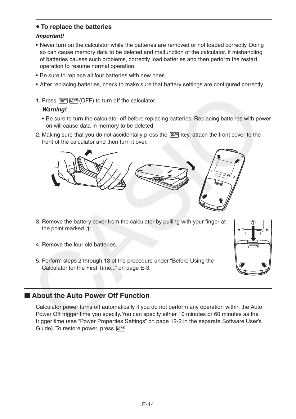 Casio | Casio FX-CG10 User Manual | Page 16 / 18