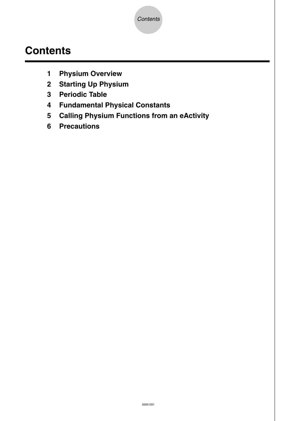 Casio fx-9860G Physium User Manual | Page 2 / 20