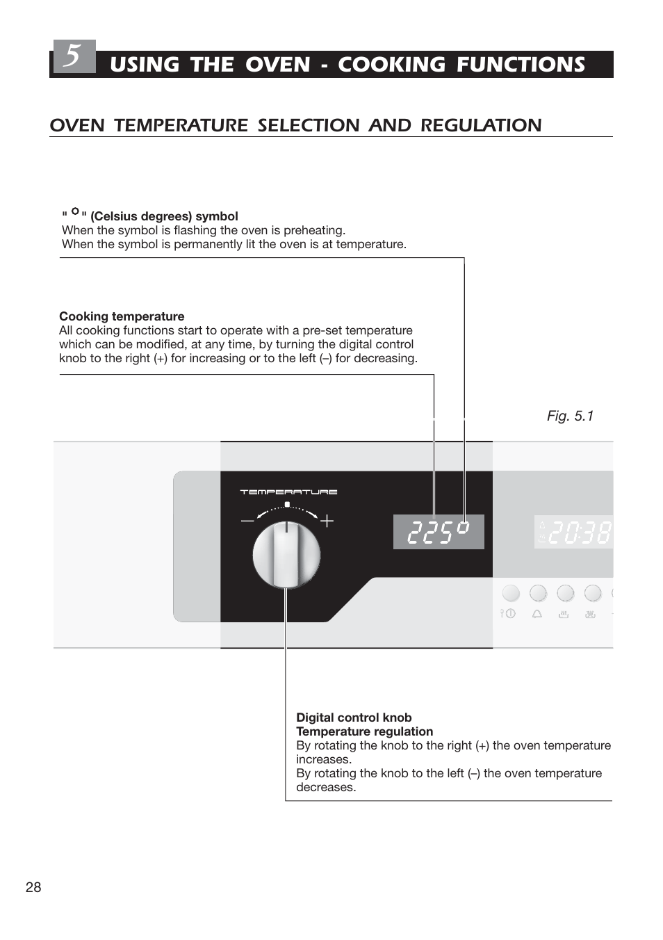 Using the oven - cooking functions | DeLonghi EMFPS 60 B User Manual | Page 28 / 44