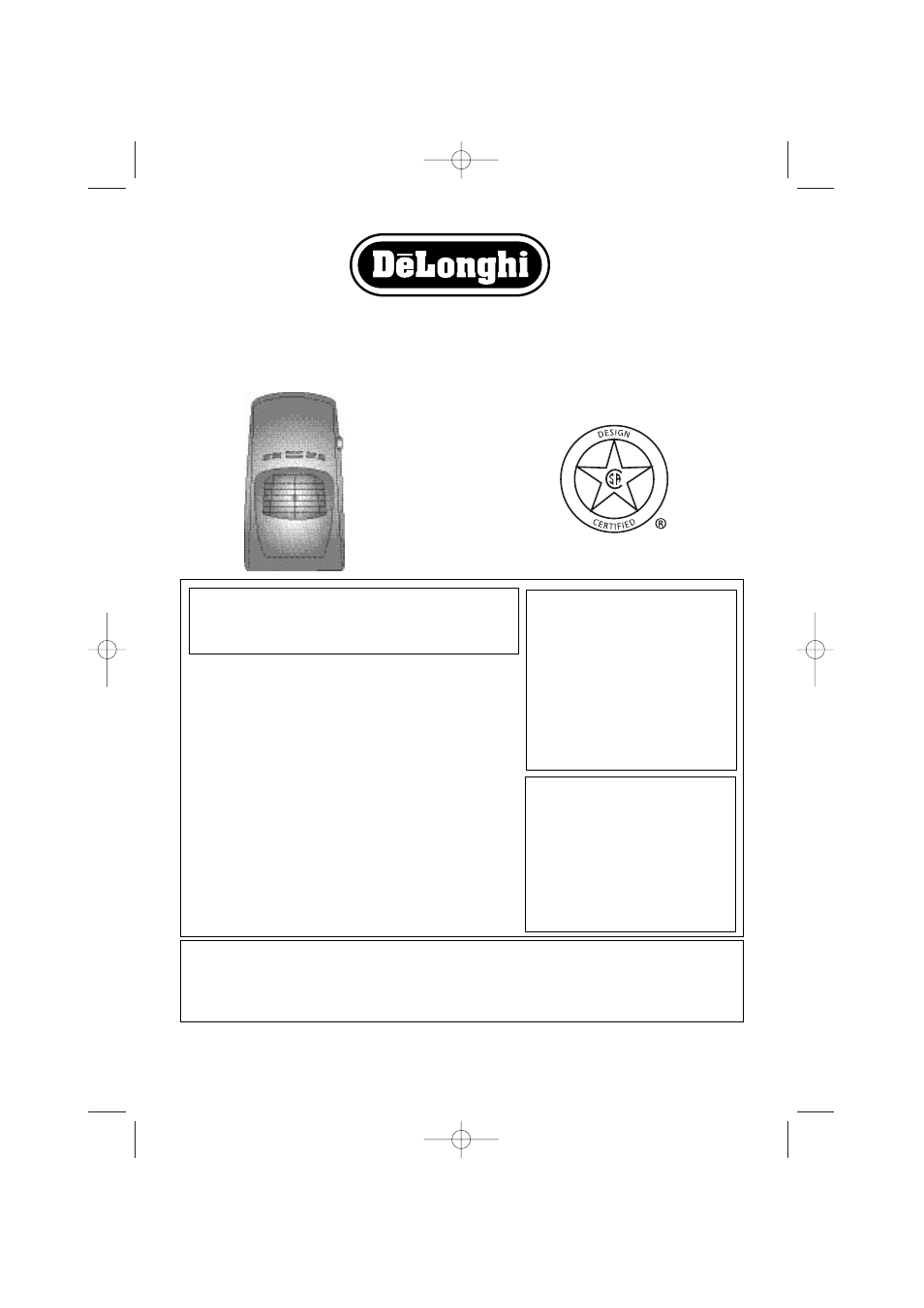 DeLonghi WIR1 User Manual | 19 pages