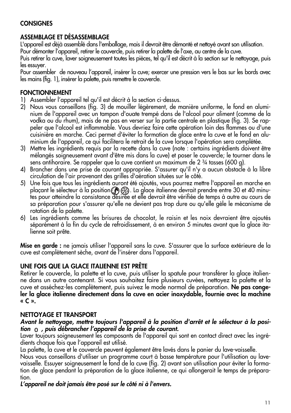 DeLonghi GM6000 User Manual | Page 11 / 20