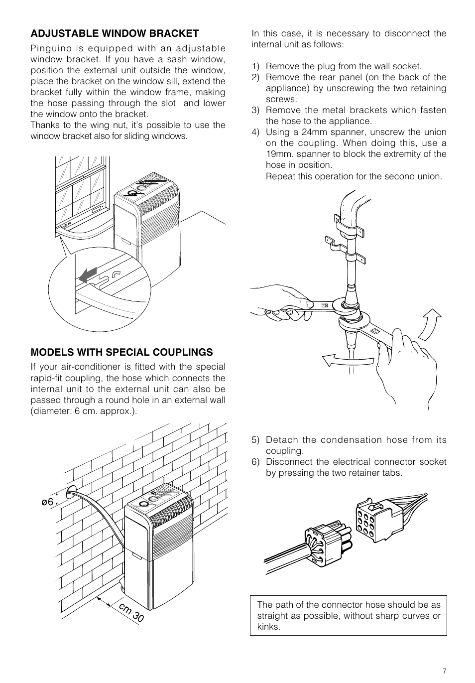 DeLonghi PAC GSR/MU User Manual | Page 7 / 15