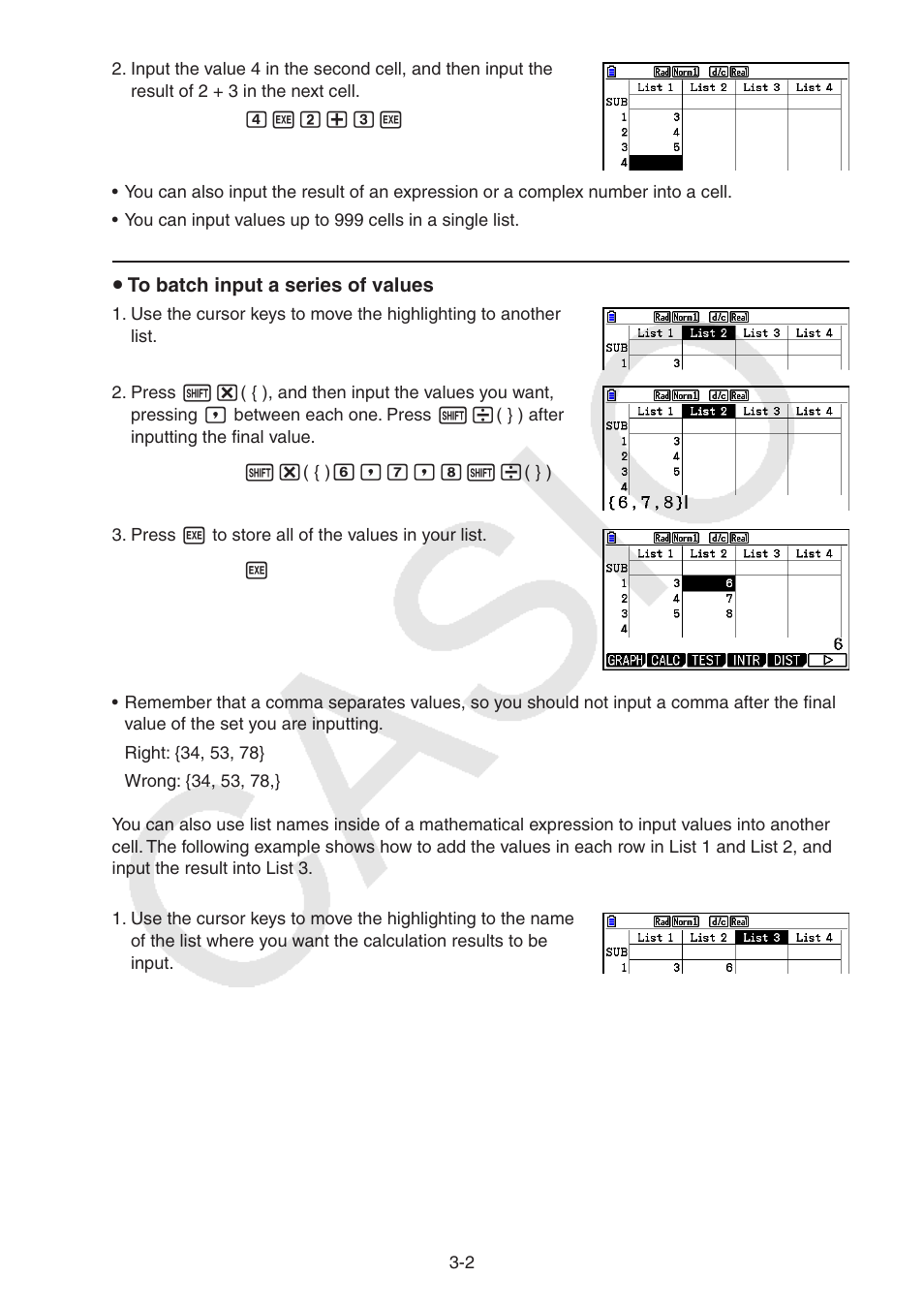 Casio FX-CG10 User Manual | Page 109 / 601