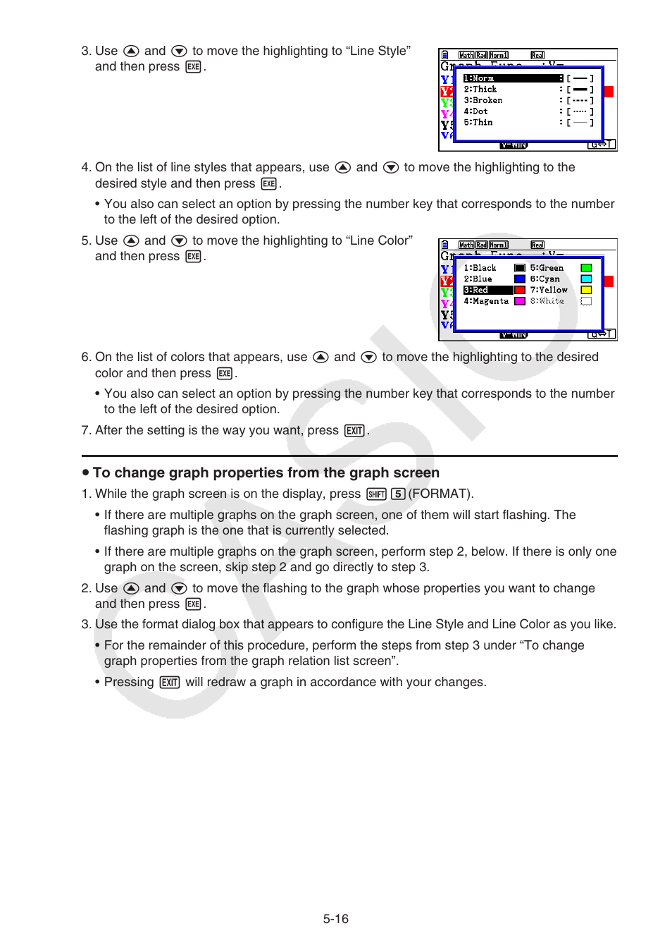 Casio FX-CG10 User Manual | Page 148 / 601