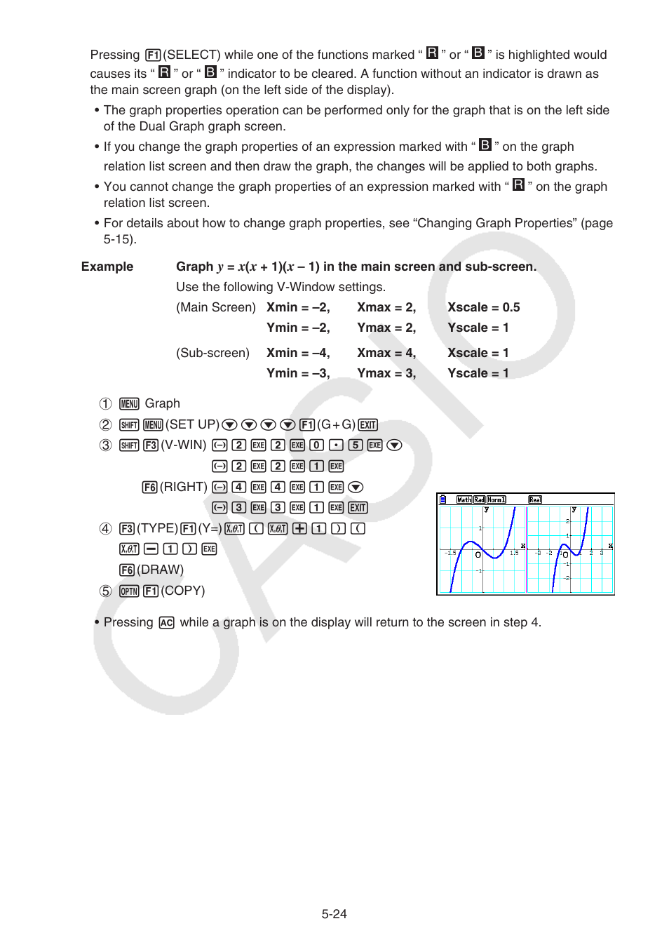 Casio FX-CG10 User Manual | Page 156 / 601