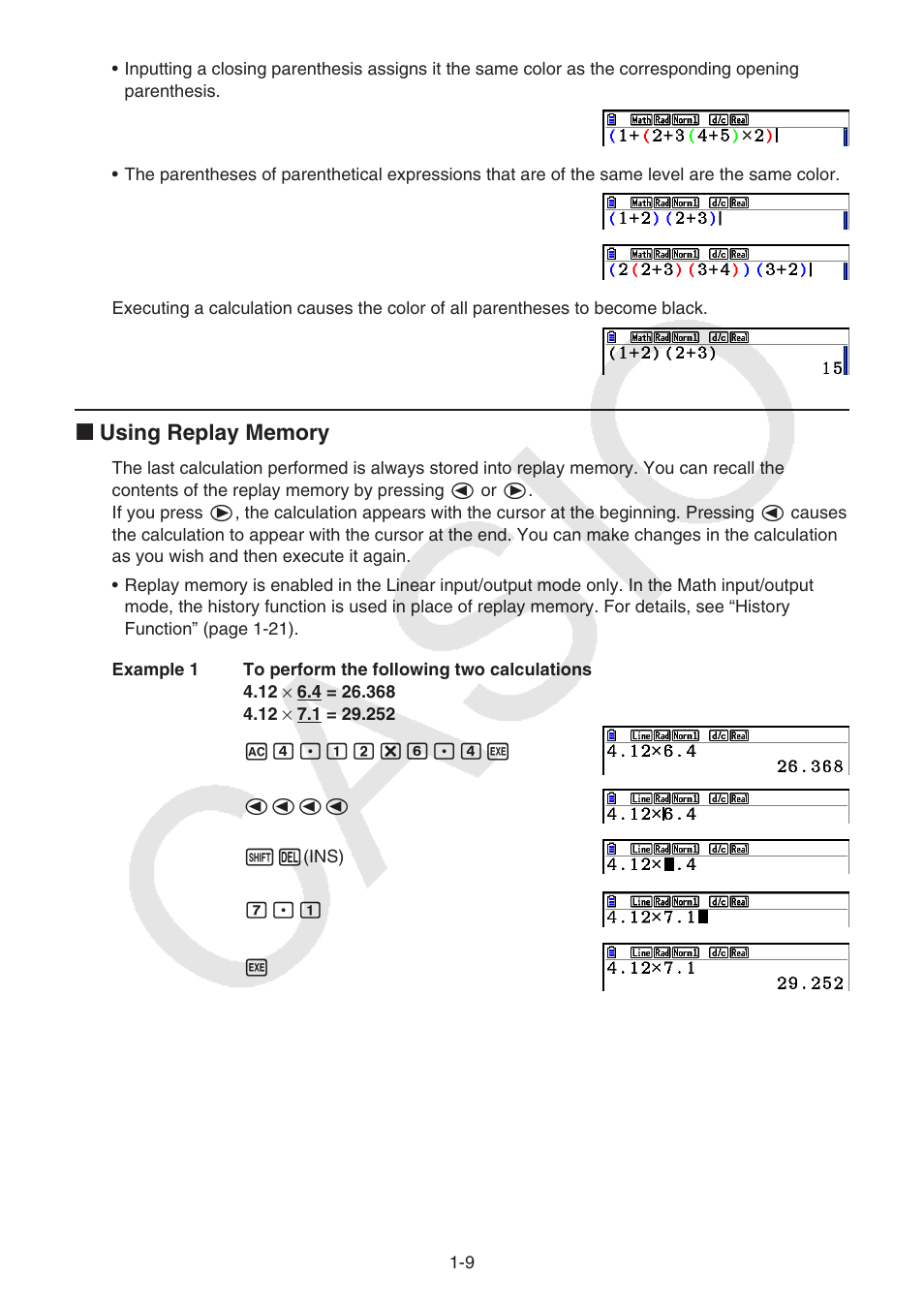 Casio FX-CG10 User Manual | Page 16 / 601