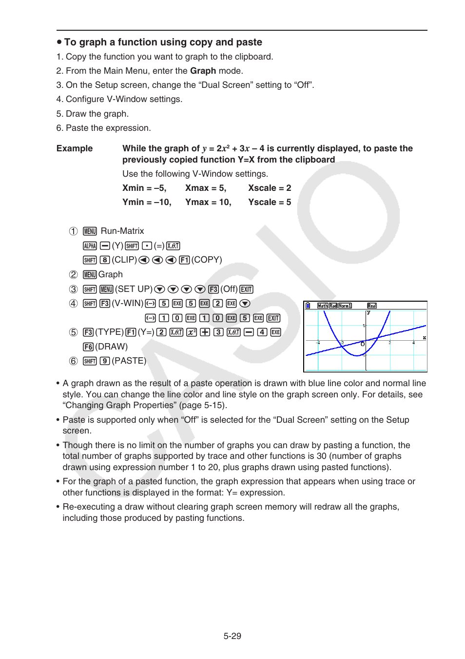 Casio FX-CG10 User Manual | Page 161 / 601