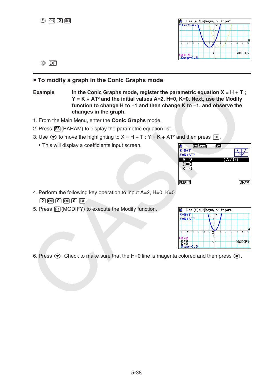 Casio FX-CG10 User Manual | Page 170 / 601