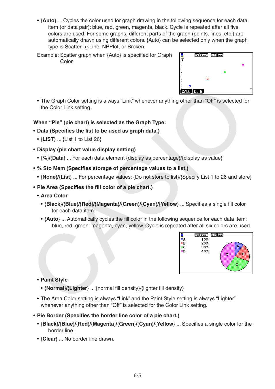 Casio FX-CG10 User Manual | Page 198 / 601